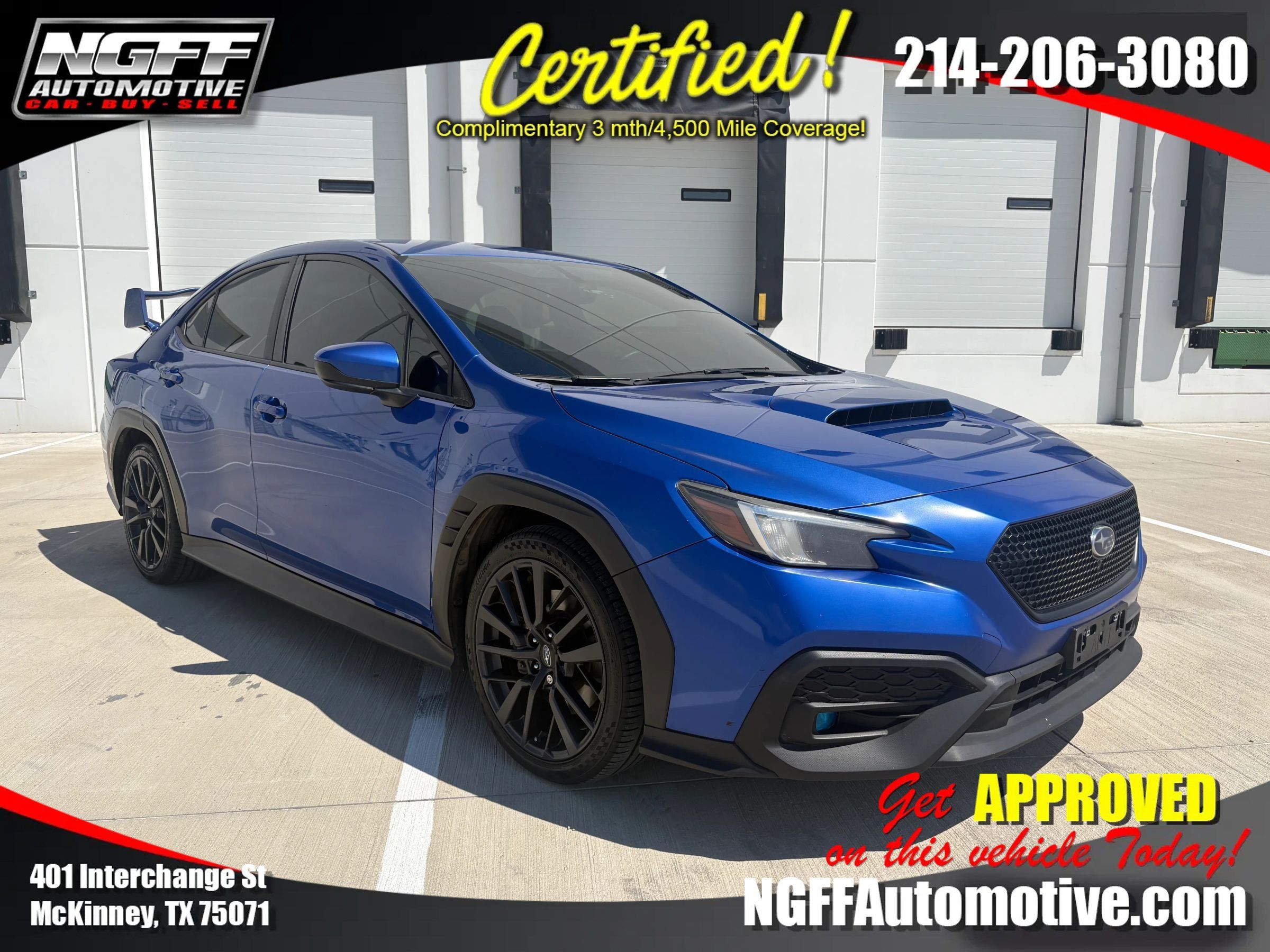 Used 2022 Subaru WRX Premium AWD/4WD image 1