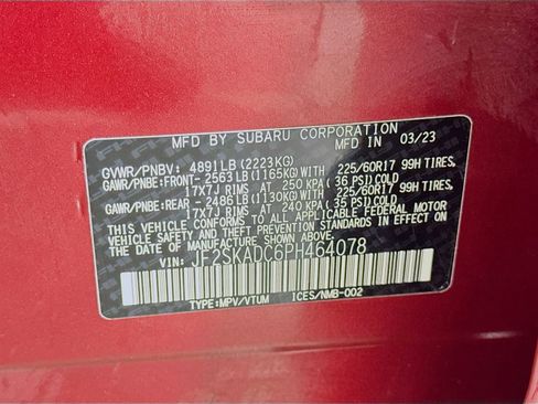 Used 2023 Subaru Forester Premium AWD/4WD image 37