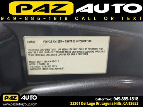 Used 2024 Tesla Model 3 Performance image 18