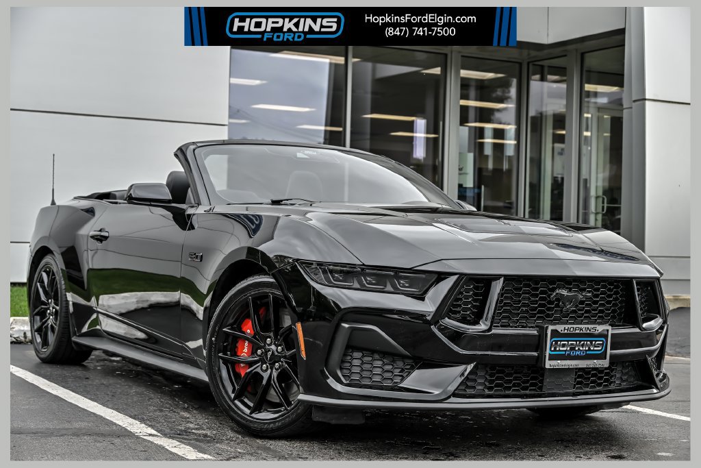 Certified 2025 Ford Mustang GT Premium w/ Mustang Nite Pony Package RWD image 1