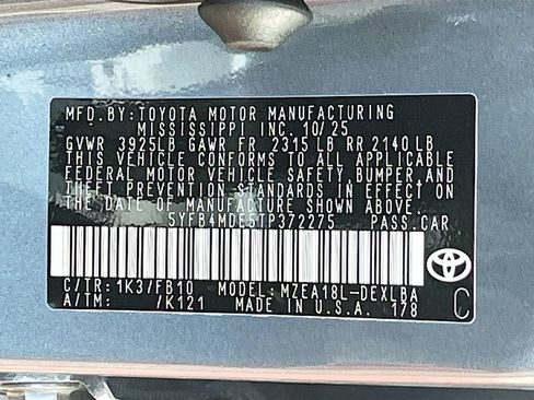 Used 2026 Toyota Corolla LE FWD image 29