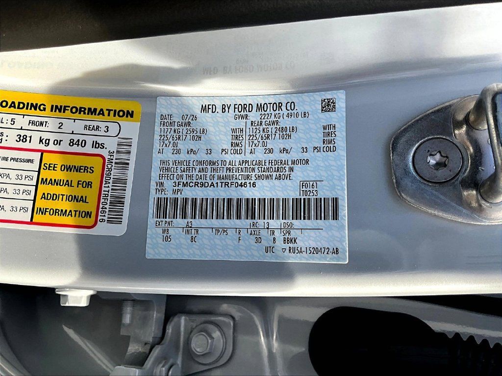 New 2026 Ford Bronco Sport Badlands w/ Badlands Tech Package AWD/4WD image 8