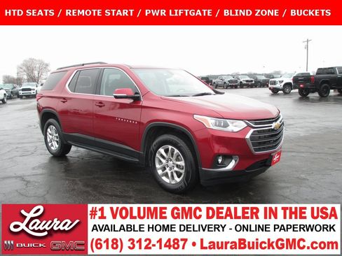 Used 2020 Chevrolet Traverse LT image 1