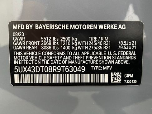 Certified 2024 BMW X4 M40i AWD/4WD image 34