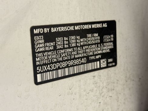 Used 2023 BMW X3 sDrive30i w/ Premium Package RWD image 35