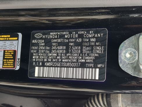 Certified 2025 Hyundai Palisade SEL AWD/4WD image 36