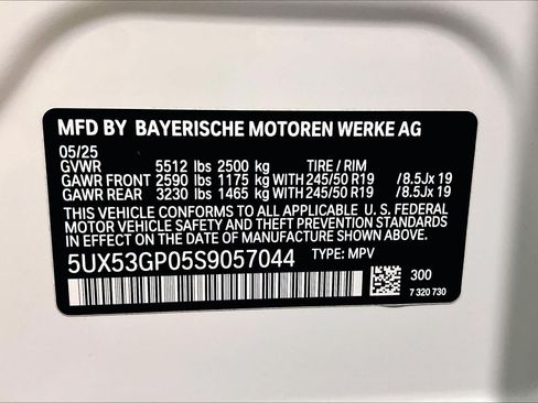Used 2025 BMW X3 xDrive30i w/ Convenience Package AWD/4WD image 33