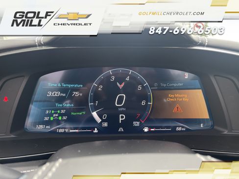 Used 2024 Chevrolet Corvette Stingray Premium Conv w/ Chrome Exterior Badge Package RWD image 22