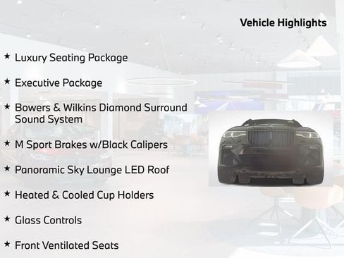 Used 2021 BMW X7 M50i w/ Executive Package image 5