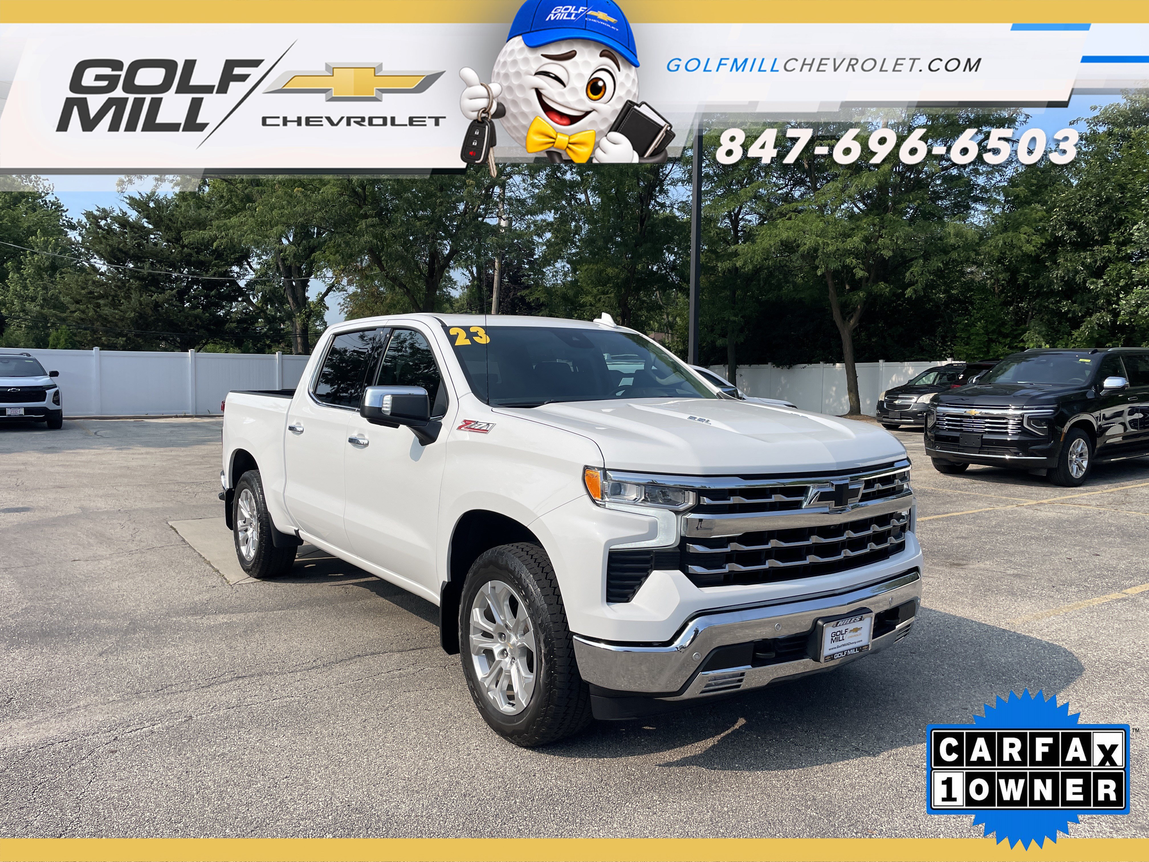 Used 2023 Chevrolet Silverado 1500 LTZ w/ Technology Package AWD/4WD image 9