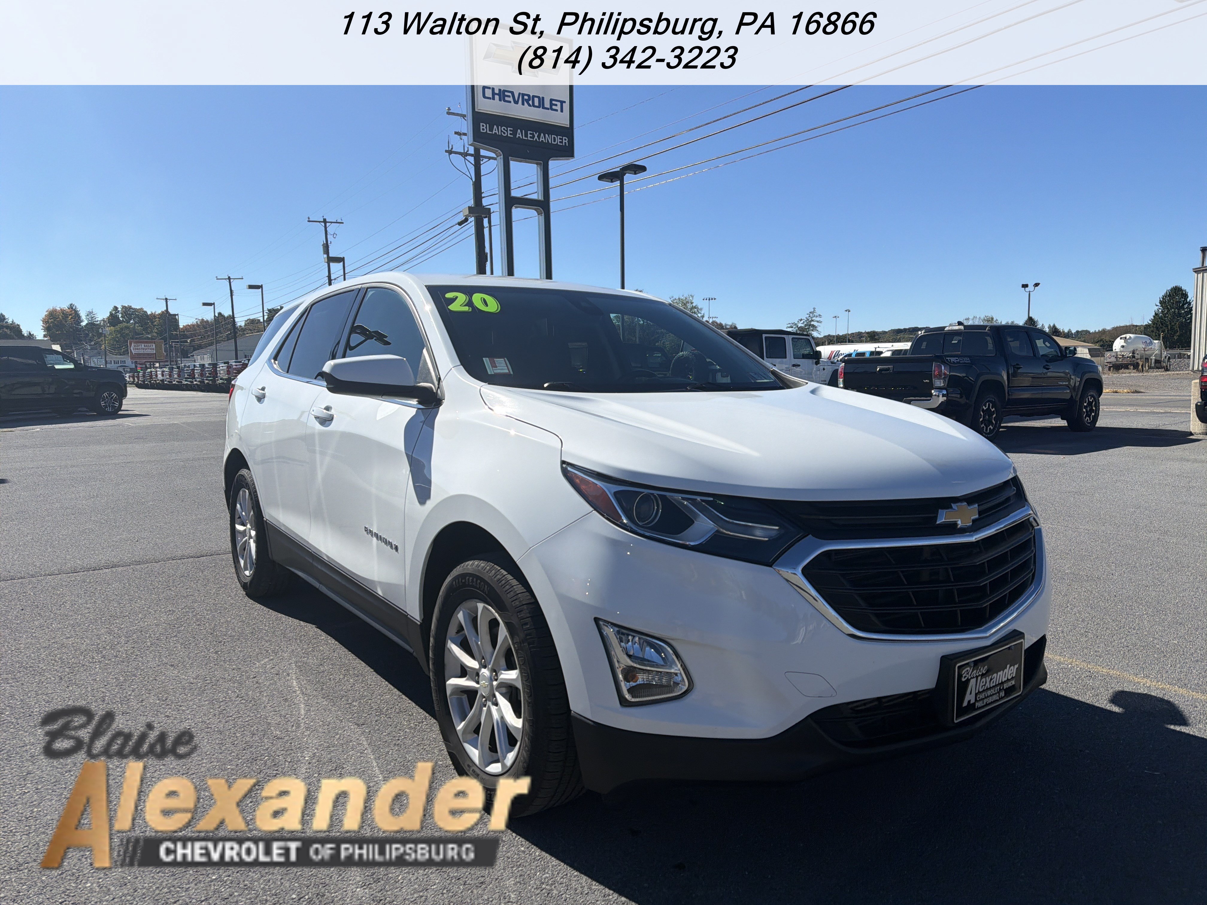 Used 2020 Chevrolet Equinox LT AWD/4WD image 1