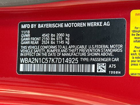 Used 2019 BMW M240i Convertible w/ Premium Package image 34