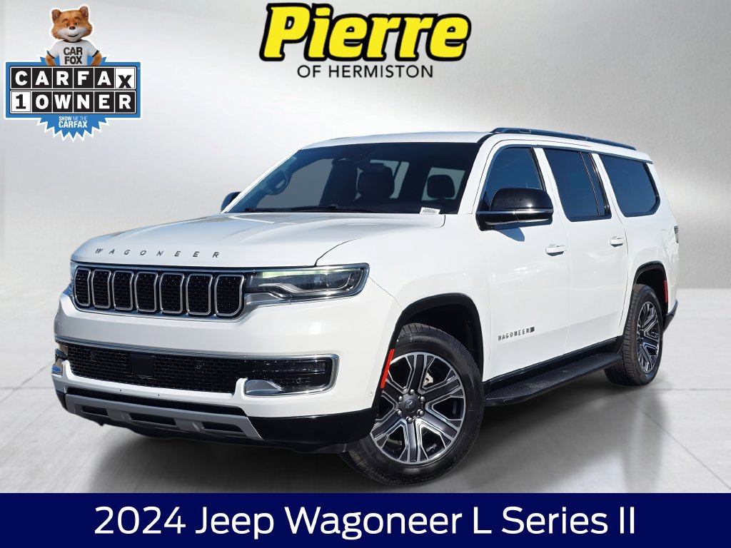 Used 2024 Jeep Wagoneer L Series II w/ Flexible Seating Group AWD/4WD 360° Tour