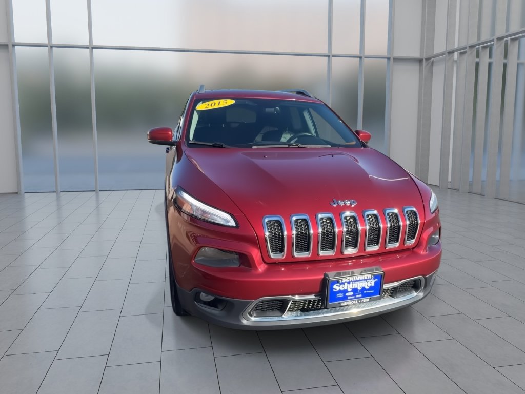 Used 2015 Jeep Cherokee Limited w/ Trailer Tow Group AWD/4WD image 3