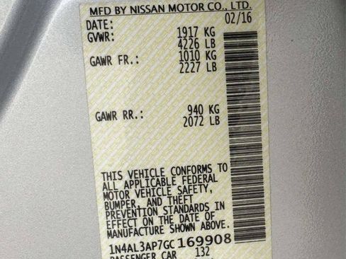 Used 2016 Nissan Altima 2.5 SV FWD image 18