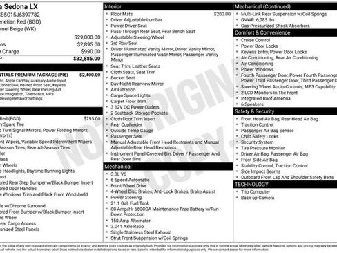 Used 2018 Kia Sedona LX w/ LX Essentials Premium Package image 12