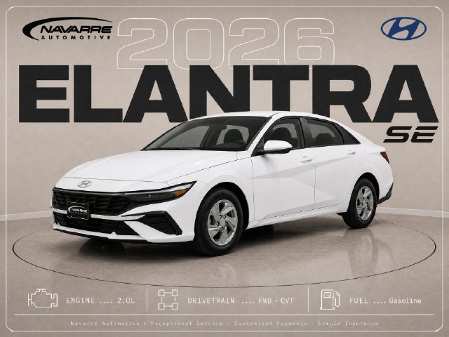 Certified 2026 Hyundai Elantra SE FWD image 1
