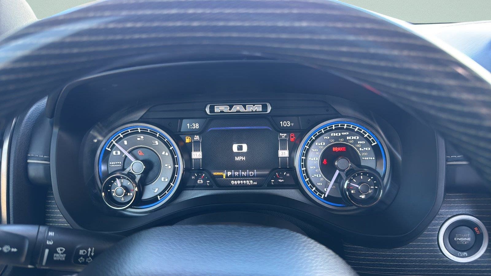 Used 2020 RAM 1500 Limited w/ Black Appearance Package AWD/4WD image 18