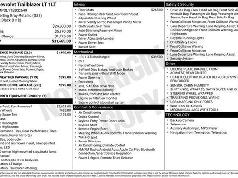 New 2026 Chevrolet TrailBlazer LT w/ Convenience Package image 12