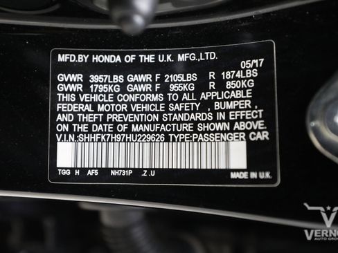 Used 2017 Honda Civic Sport Touring image 13
