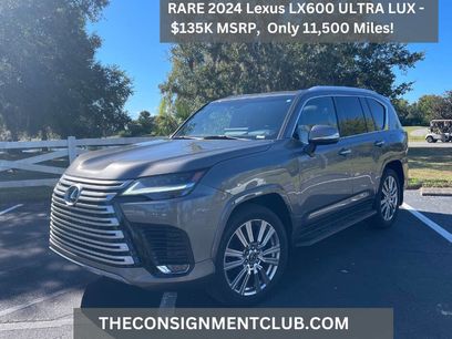 Used 2024 Lexus LX 600 4WD w/ Ultra Luxury Package