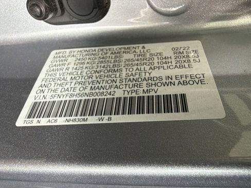Used 2022 Honda Passport EX-L image 13