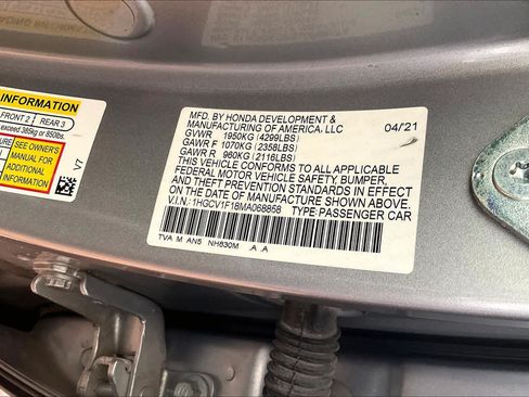 Used 2021 Honda Accord LX image 34
