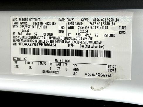 Used 2023 Ford Transit 350 XLT image 33