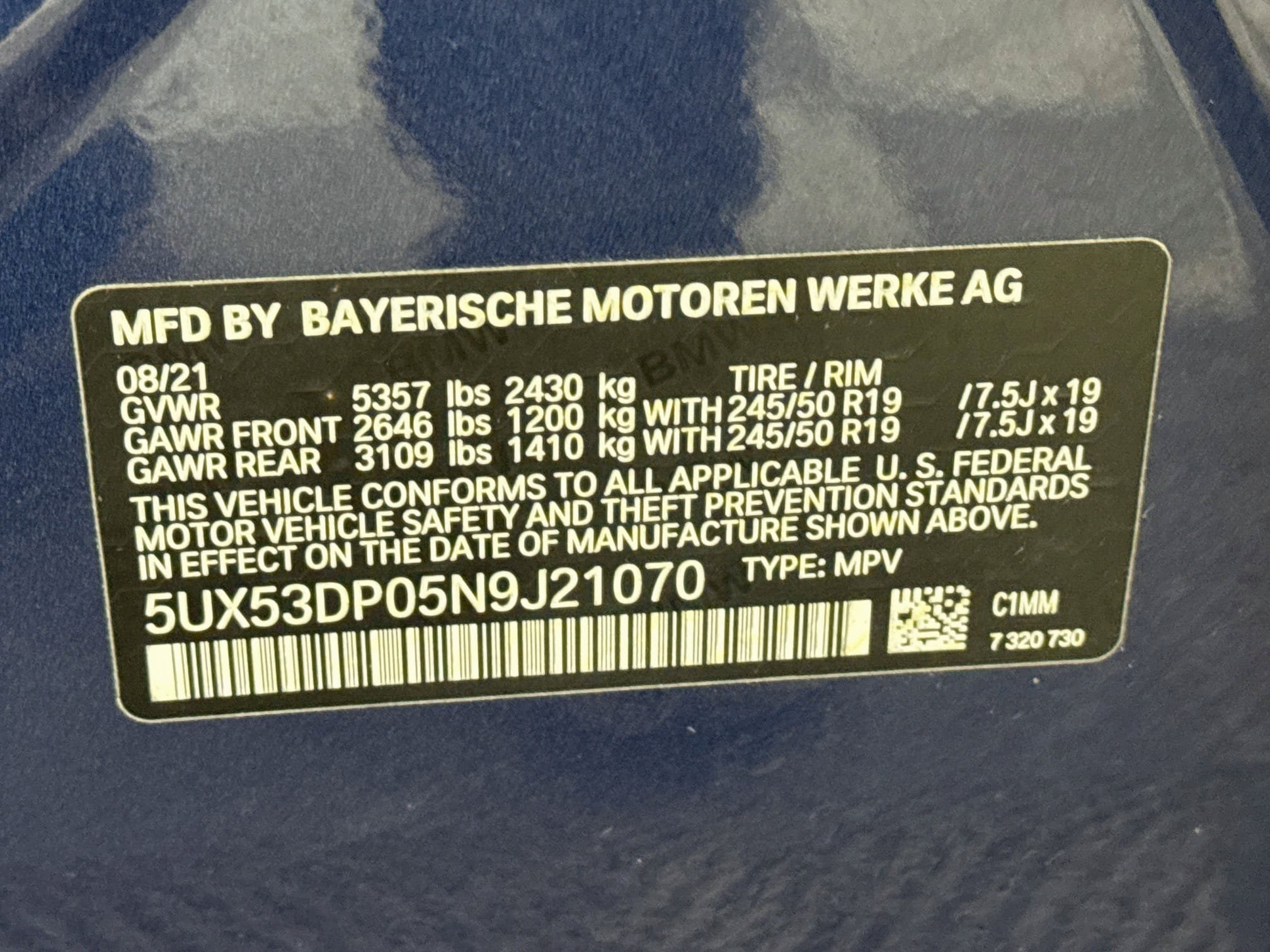 Used 2022 BMW X3 xDrive30i w/ Convenience Package AWD/4WD image 28