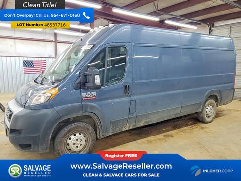 Used 2021 RAM ProMaster 3500 FWD image 1
