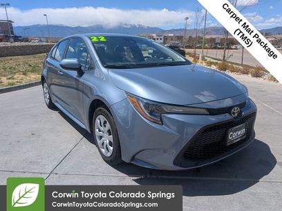 Used 2022 Toyota Corolla LE