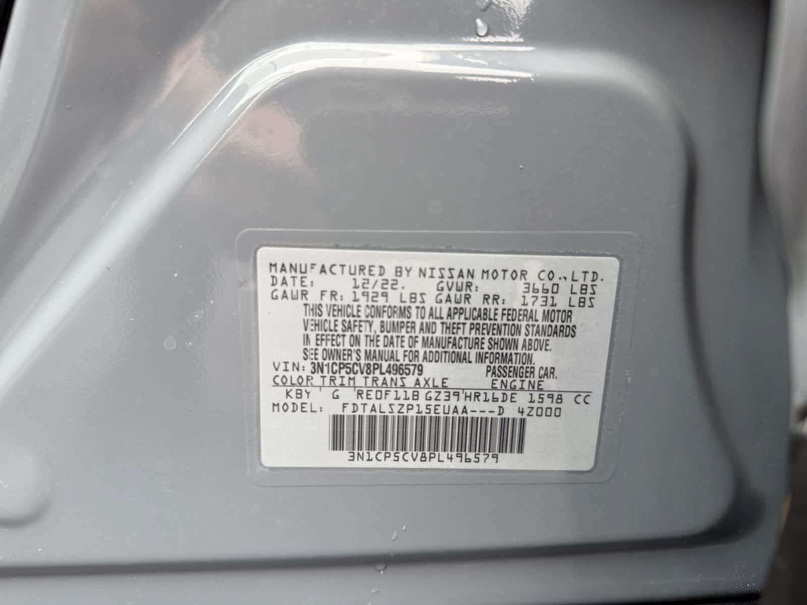 Used 2023 Nissan Kicks SV FWD image 25