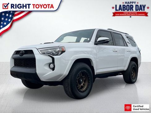 Certified 2019 Toyota 4Runner TRD Off-Road Premium AWD/4WD image 1