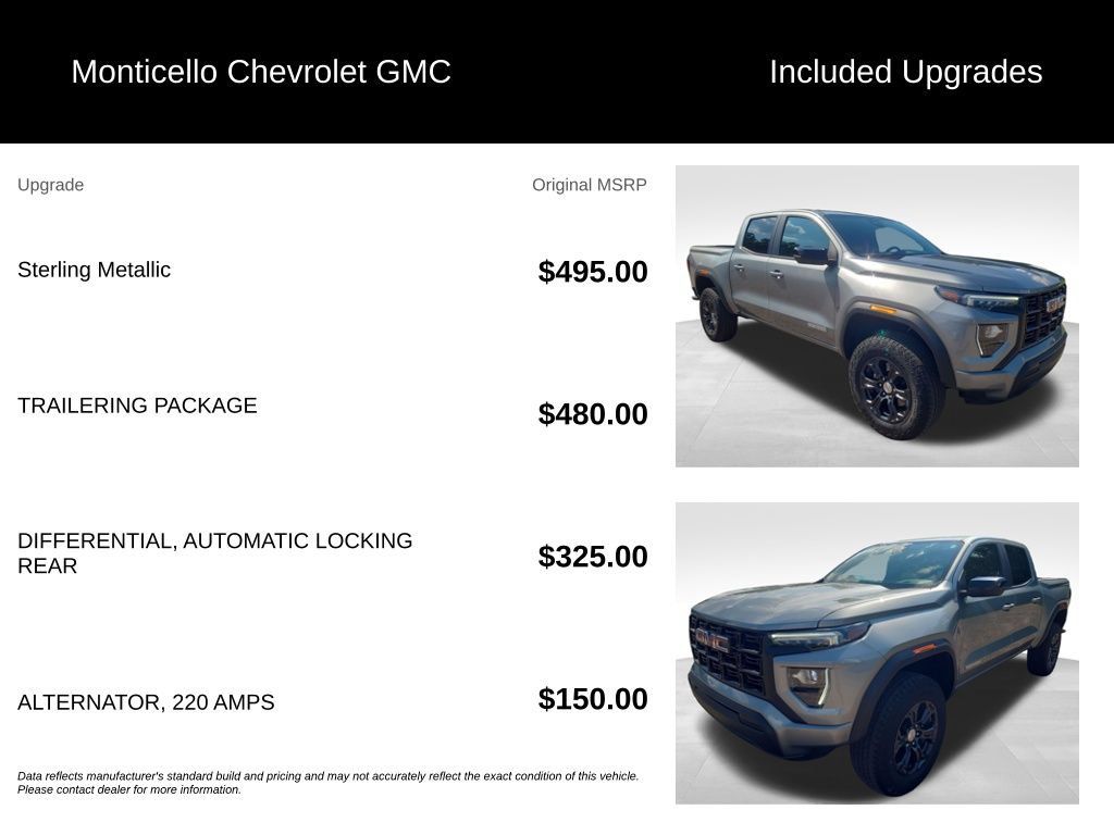 Used 2024 GMC Canyon Elevation w/ Trailering Package RWD image 5