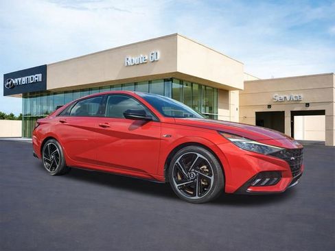 Certified 2022 Hyundai Elantra N Line w/ Cargo Package FWD image 2