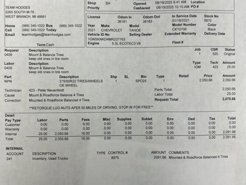 Used 2021 Chevrolet Tahoe LT image 45