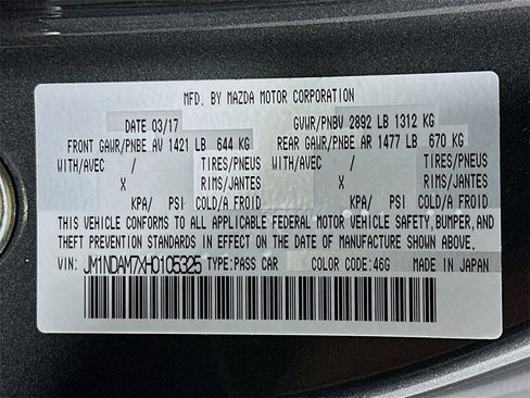 Used 2017 MAZDA MX-5 Miata RF Grand Touring image 32