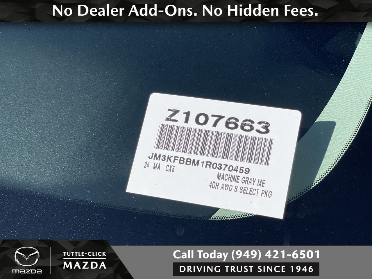 Used 2024 MAZDA CX-5 AWD 2.5 S w/ Select Package image 42
