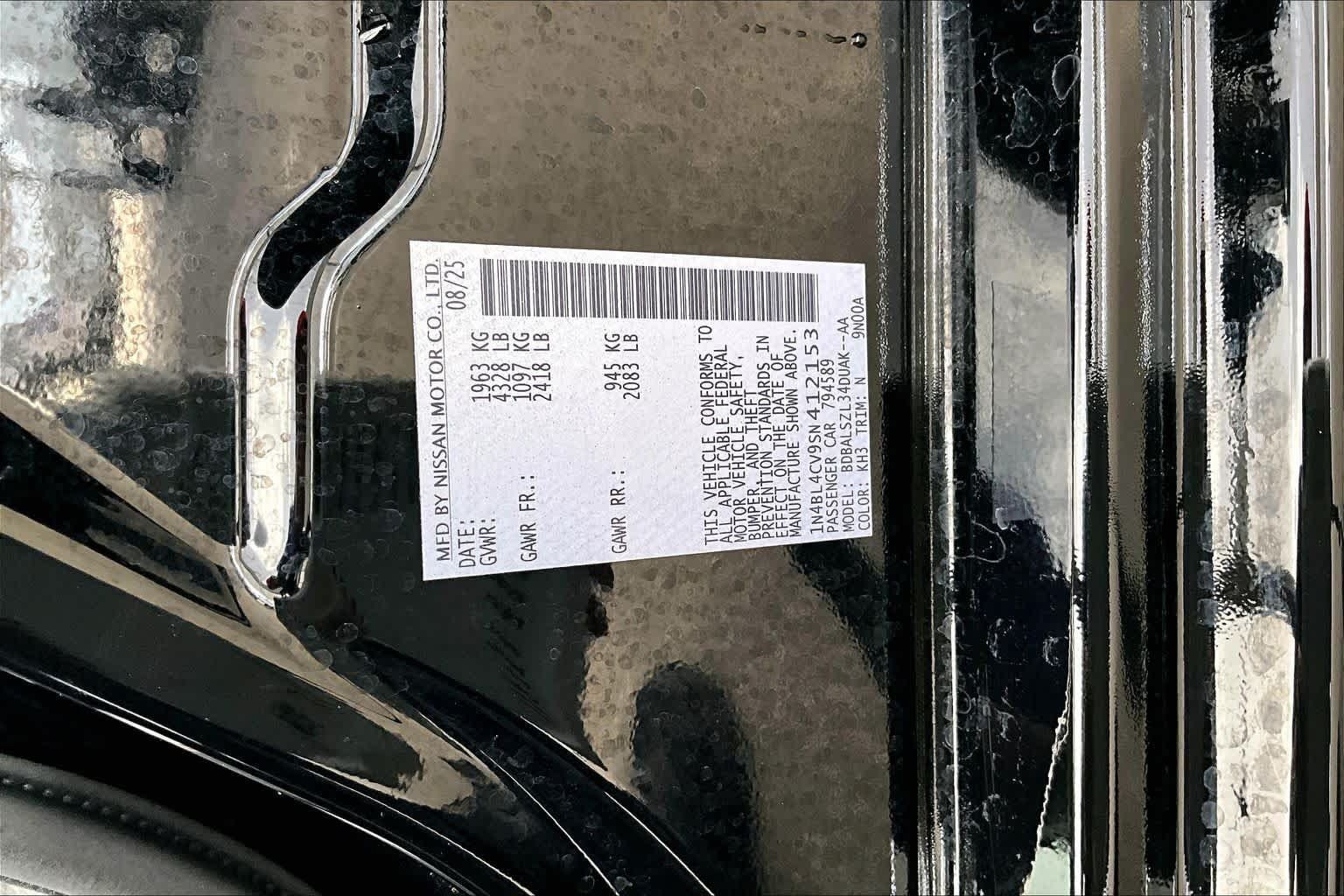 Certified 2025 Nissan Altima 2.5 SR w/ SR Premium Package FWD image 34