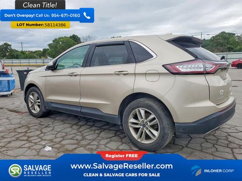 Used 2017 Ford Edge SEL w/ Equipment Group 201A FWD image 3