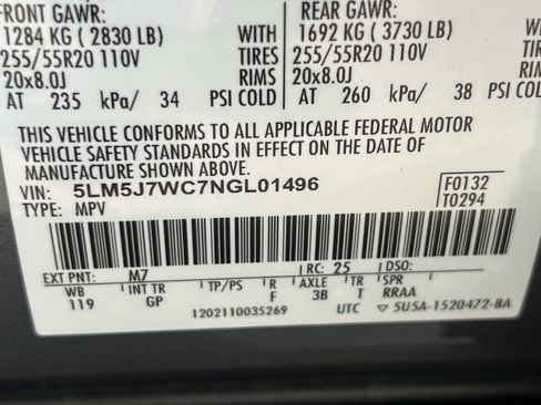 Used 2022 Lincoln Aviator Reserve w/ Elements Package Plus image 38