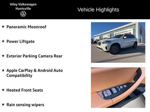 Used 2022 BMW X3 sDrive30i w/ Convenience Package image 13