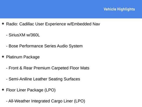 Used 2024 Cadillac XT6 Sport w/ Platinum Package image 10