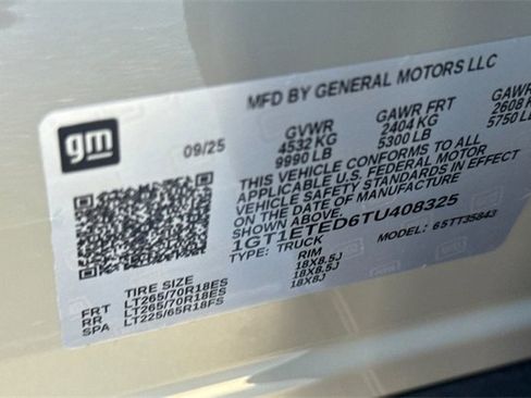 New 2026 GMC Sierra EV Elevation w/ Premium Package image 33