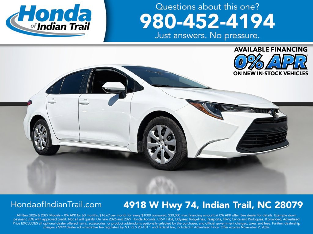 Used 2024 Toyota Corolla LE FWD 360° Tour