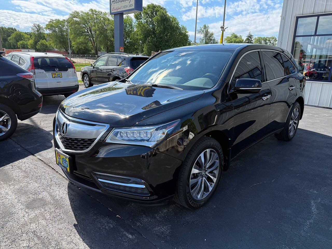 Used 2016 Acura MDX w/ Technology Package AWD/4WD image 95