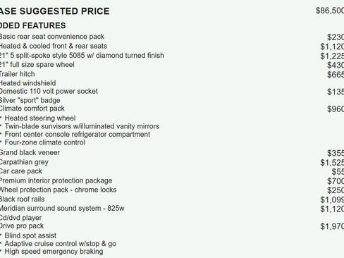 Used 2020 Land Rover Range Rover Sport HSE Dynamic image 16