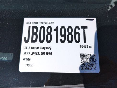 Used 2018 Honda Odyssey Elite image 38