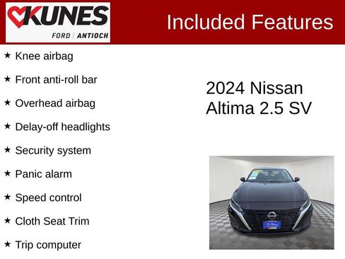 Used 2024 Nissan Altima 2.5 SV AWD/4WD image 4