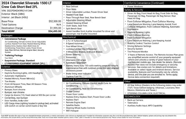 Used 2024 Chevrolet Silverado 1500 LT AWD/4WD image 12
